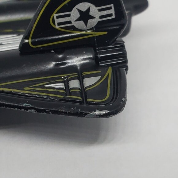 SR71 Blackbird Lockheed Martin Black MB Air Force Sky Busters Matchbox 2000. 5" - Picture 11 of 11